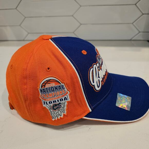 Vintage Florida Gators National Champions 2006 Strapback Hat Cap Orange NCAA - Picture 4 of 12